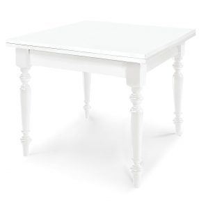 Tavolo ARDENZA in legno bianco