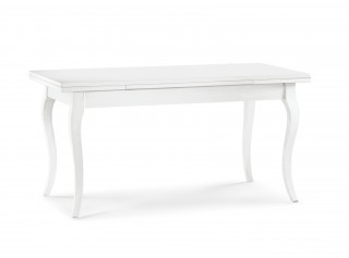 Tavolo allungabile bianco 160x85 cm