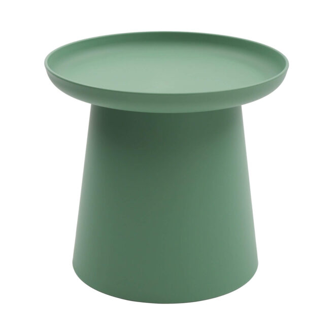 Tavolino IBIZA in polipropilene verde 50x46 cm