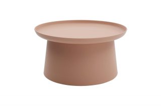 Tavolino IBIZA in polipropilene rosa 70x36 cm