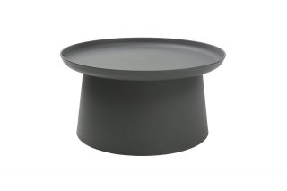 Tavolino IBIZA in polipropilene grigio 70x36 cm