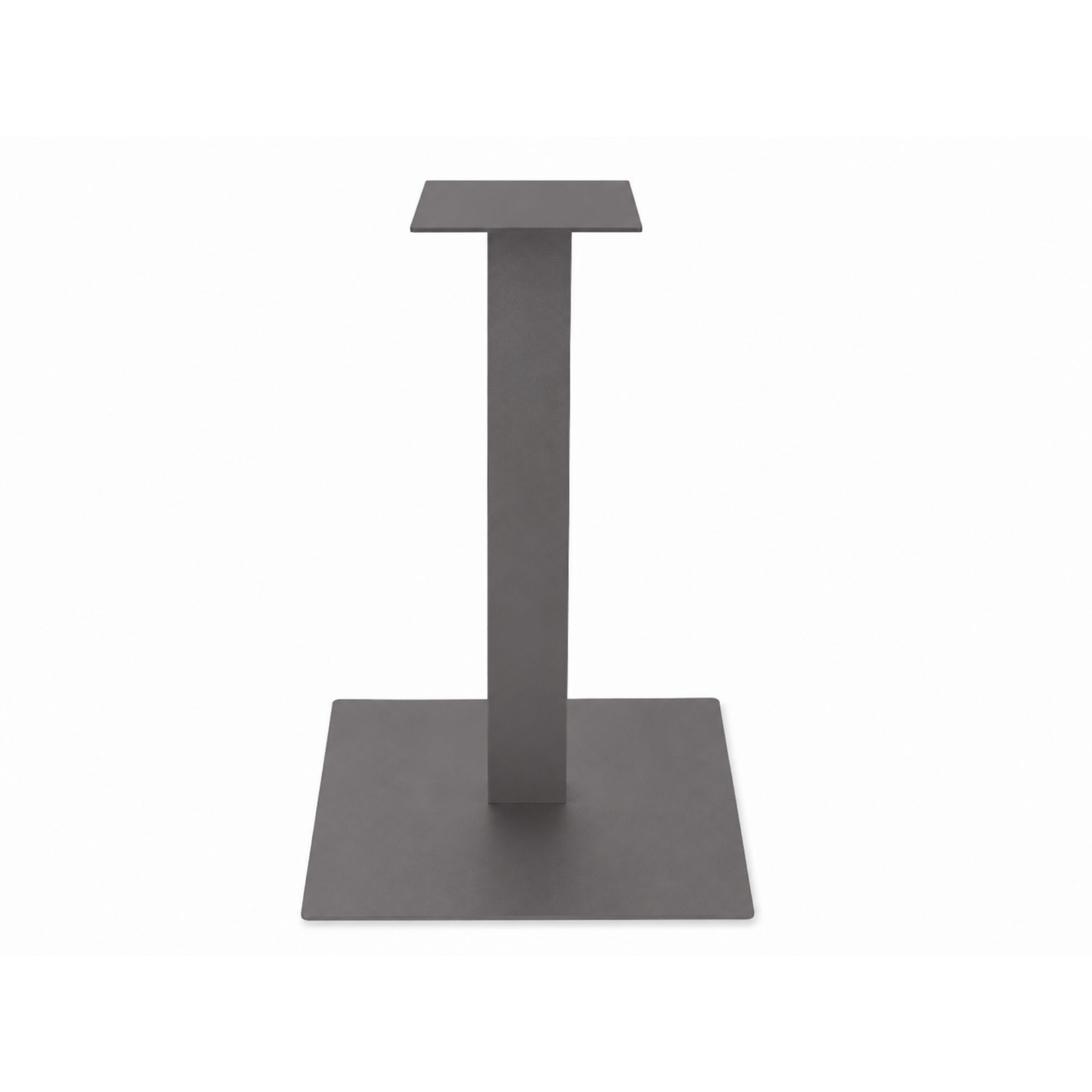 Set di 4 basi per tavolo SPARGI quadrate antracite altezza 72 -105 cm