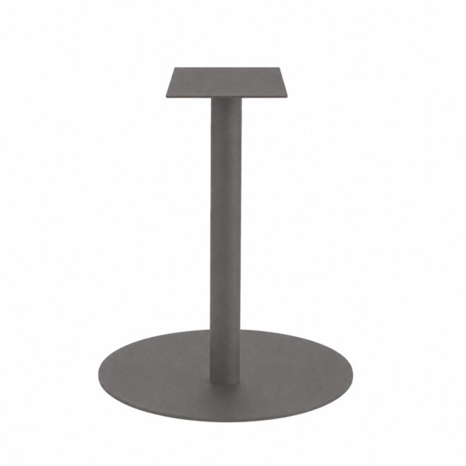 Set di 4 basi per tavolo SPARGI rotonde antracite h 72 - 105 cm