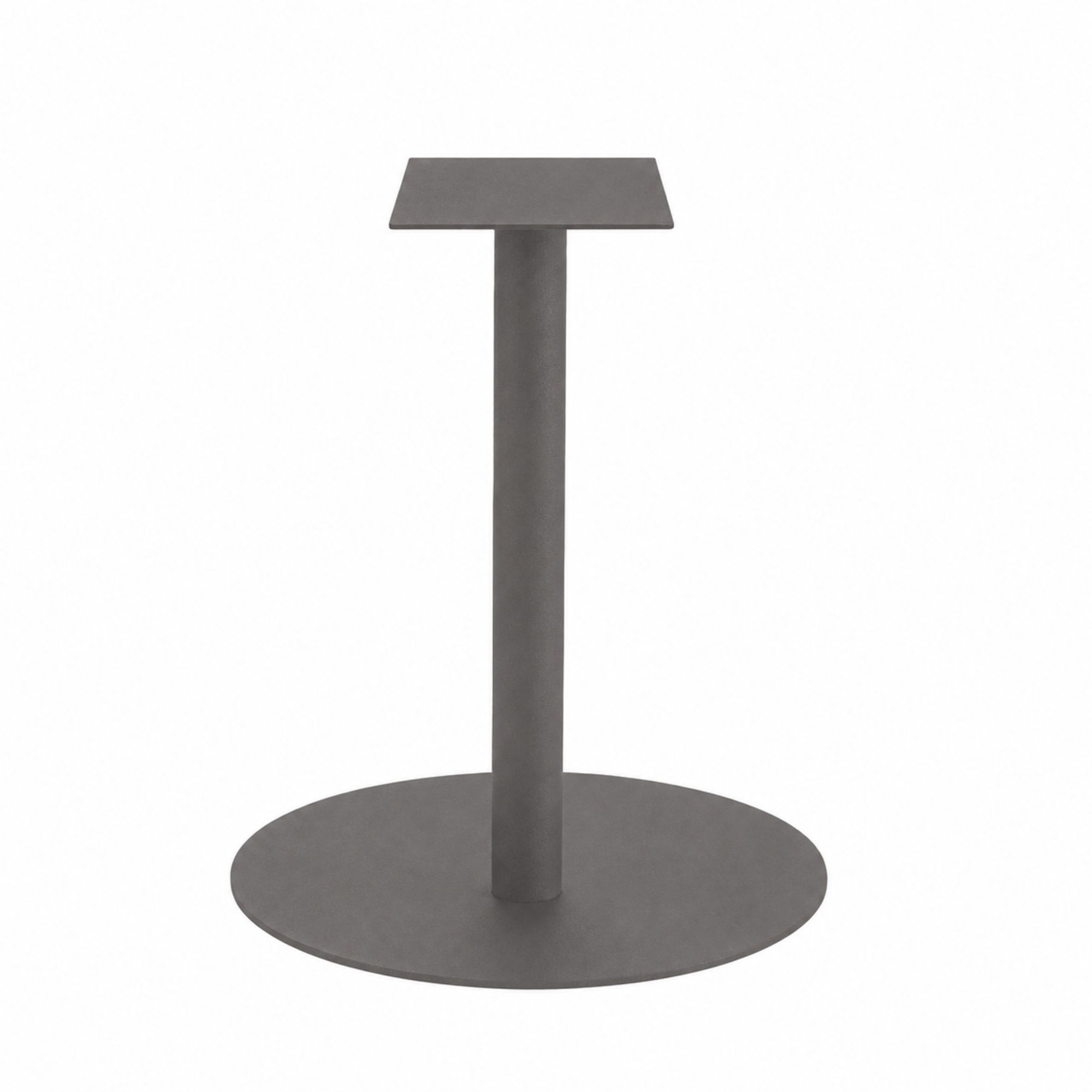 Set di 4 basi per tavolo SPARGI rotonde antracite h 72 - 105 cm