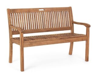 Panchina NOEMI in legno d'acacia 120 cm