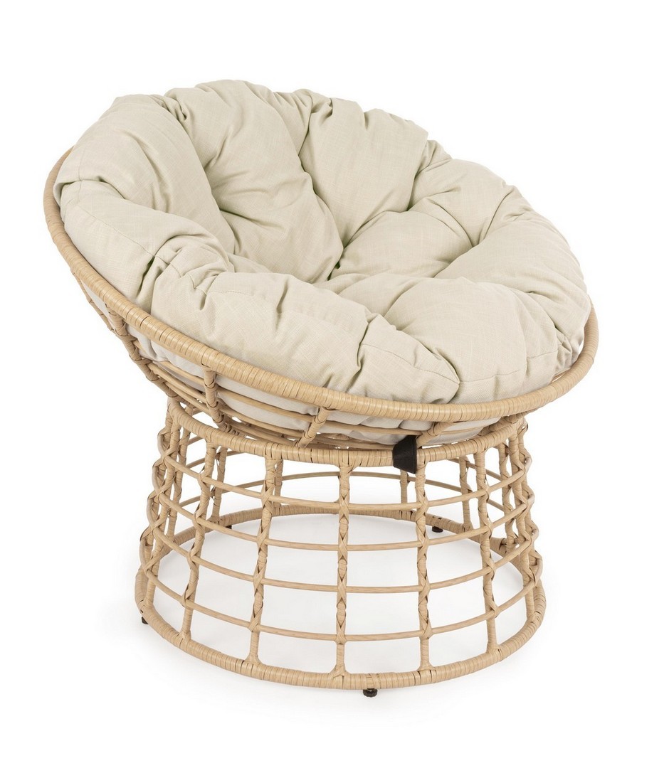 Papasan, cuscino, cuscino poltrona, cuscino da giardino, cuscino