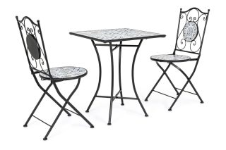 Set ERICE tavolo e 2 sedie pieghevoli