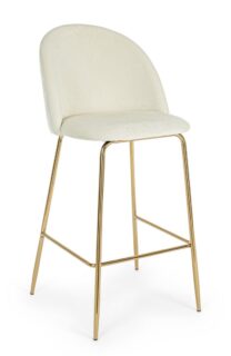 Set di 2 sgabelli bar CARRY bianco