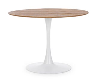 Tavolo BLOOM rovere tondo 100x75 cm