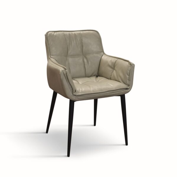 Set di sedie KENSINGTON in ecopelle beige