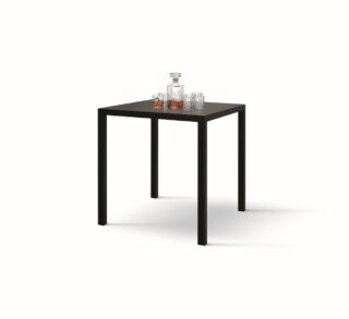 Tavolo SAN SIRO in acciaio, finitura grigio antracite