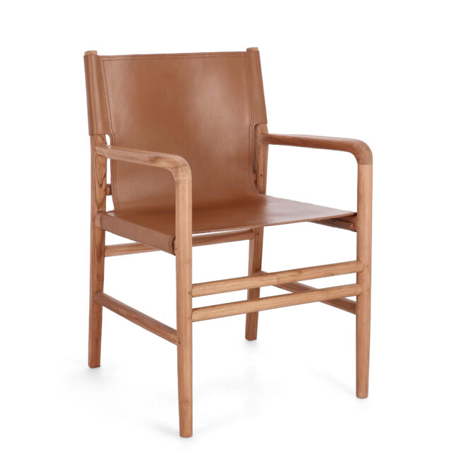 Poltroncina Caroline Cognac