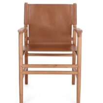 Poltroncina Caroline Cognac