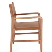 Poltroncina Caroline Cognac