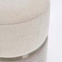 Pouf RADINKA beige e tortora