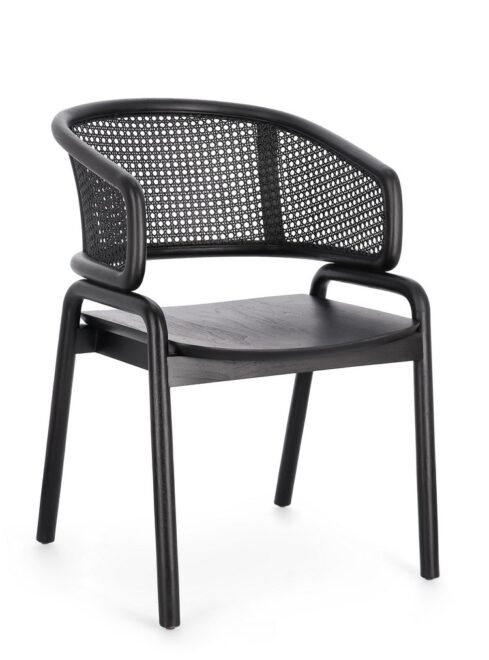 Sedia KEITH nera