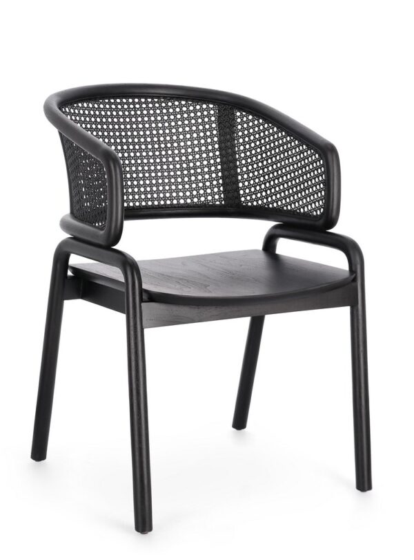 Sedia KEITH nera