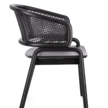 Sedia KEITH nera