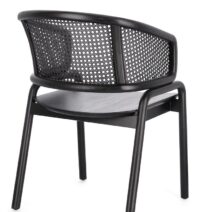 Sedia KEITH nera