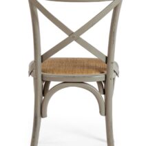 Sedia CROSS grigio scuro