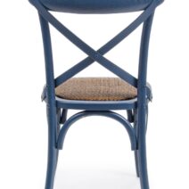 Sedia CROSS blu