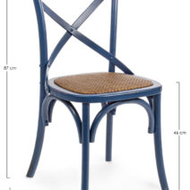 Sedia CROSS blu