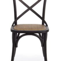 Sedia CROSS nera