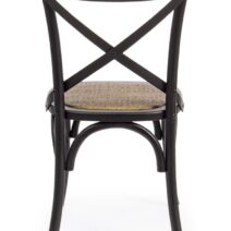 Sedia CROSS nera