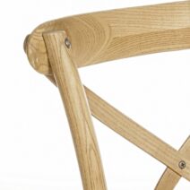 Sedia CROSS marrone