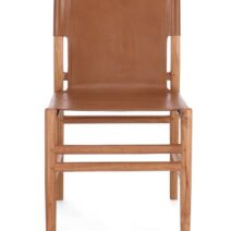 Sedia CAROLINE cognac