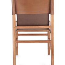 Sedia CAROLINE cognac