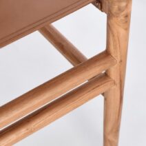 Sedia CAROLINE cognac