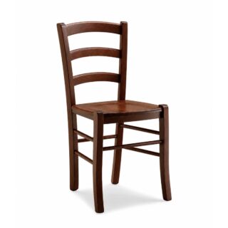 Set di 2 sedie APPIA in legno massello noce