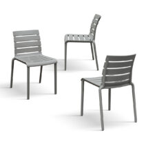 Sedia GANDIA grigio