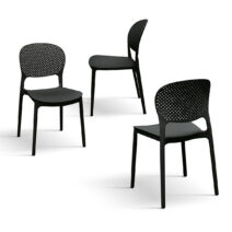 Sedia ALICANTE nera