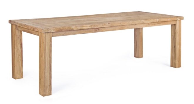 Tavolo fisso BOUNTY in legno teak riciclato 240x100