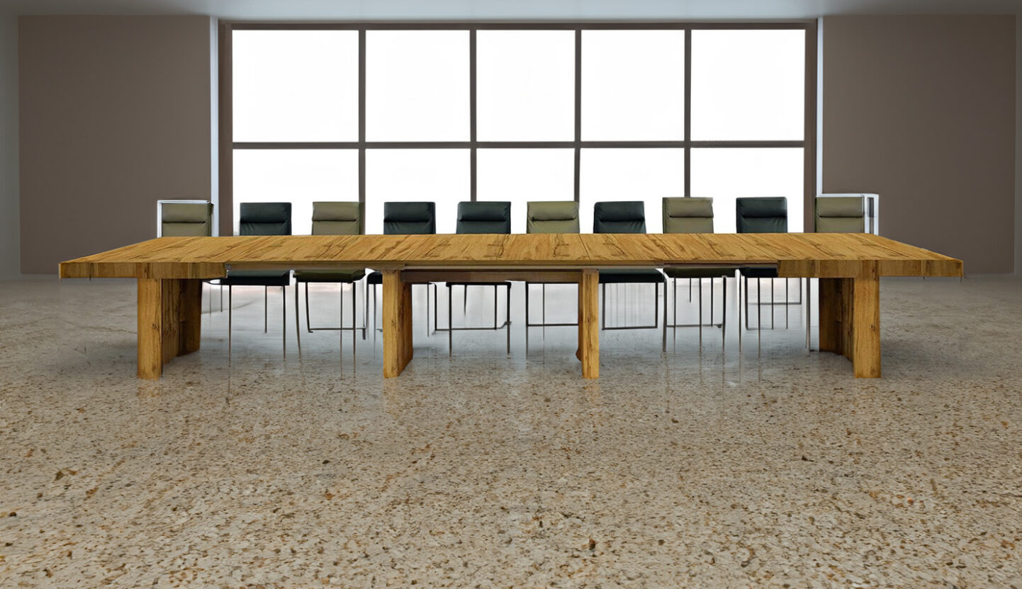 Tavoli allungabili di grandi dimensioni: funzionalità e stile per ospitare fino a 22 persone