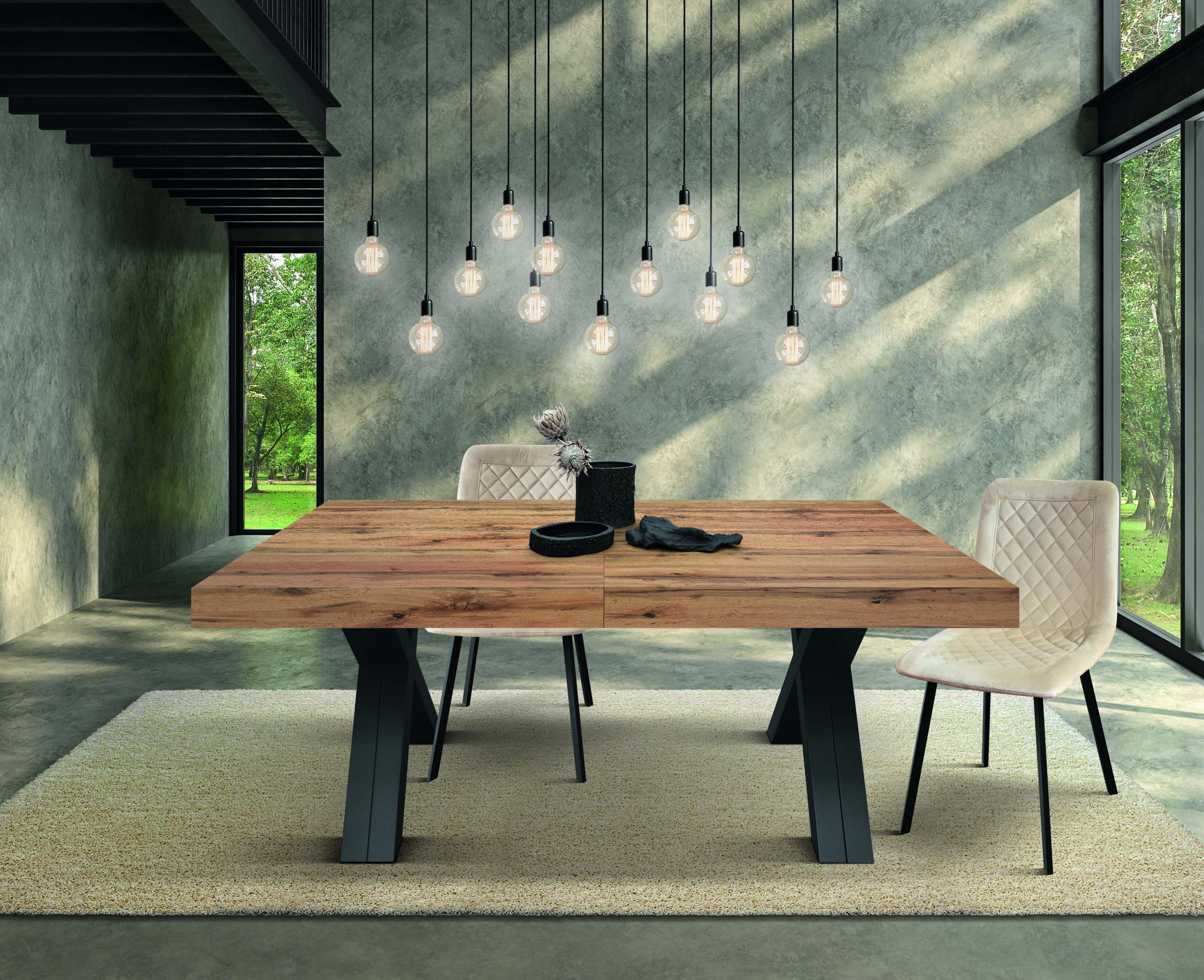 Tavoli allungabili di grandi dimensioni: funzionalità e stile per ospitare fino a 22 persone