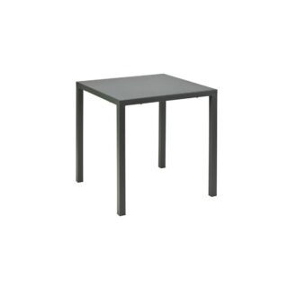 Tavolo TOLONE in metallo antracite