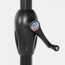 Ombrellone rotondo KALIFE con palo centrale in alluminio e telo blu 3m