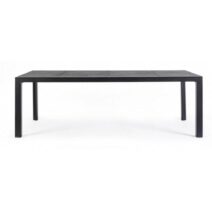 Tavolo fisso MASON in ceramica e struttura in alluminio antracite 220x100 cm