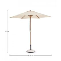 Ombrellone SYROS beige