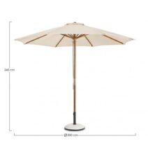 Ombrellone SYROS beige