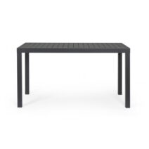 Tavolo fisso HILDE struttura alluminio antracite 130x68 cm