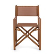 Set di sedie TAYLOR in alluminio ruggine e textilene ruggine, pieghevoli