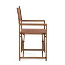 Set di sedie TAYLOR in alluminio ruggine e textilene ruggine, pieghevoli