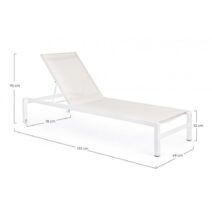 Lettino outdoor KONNOR