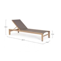 Lettino TAYLOR legno