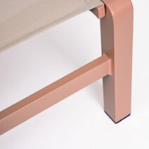 Lettino KONNOR rosa