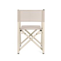 Set di sedie TAYLOR in alluminio beige e textilene beige, pieghevoli
